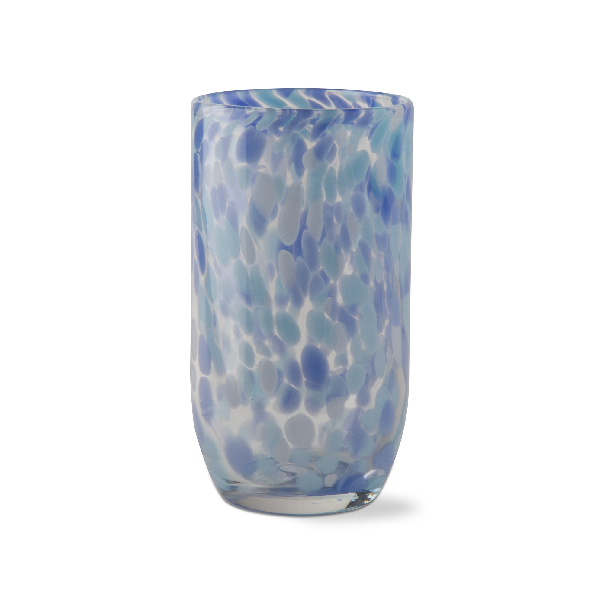 Tag Confetti Glass Tumbler