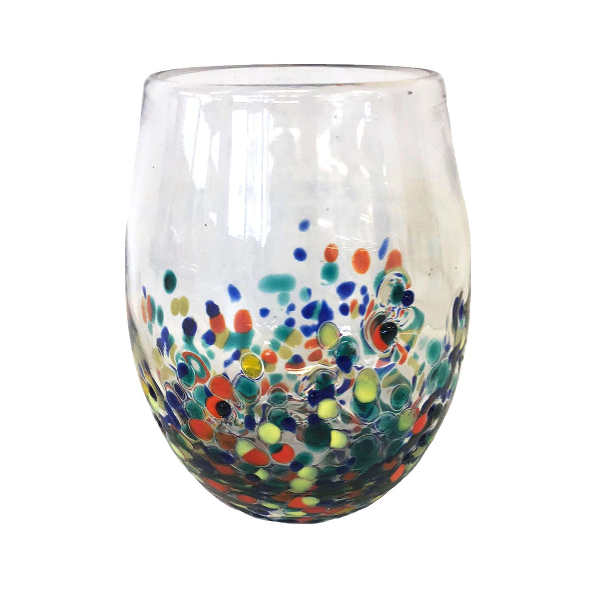 Tag Stemless Pebble Wine Glass