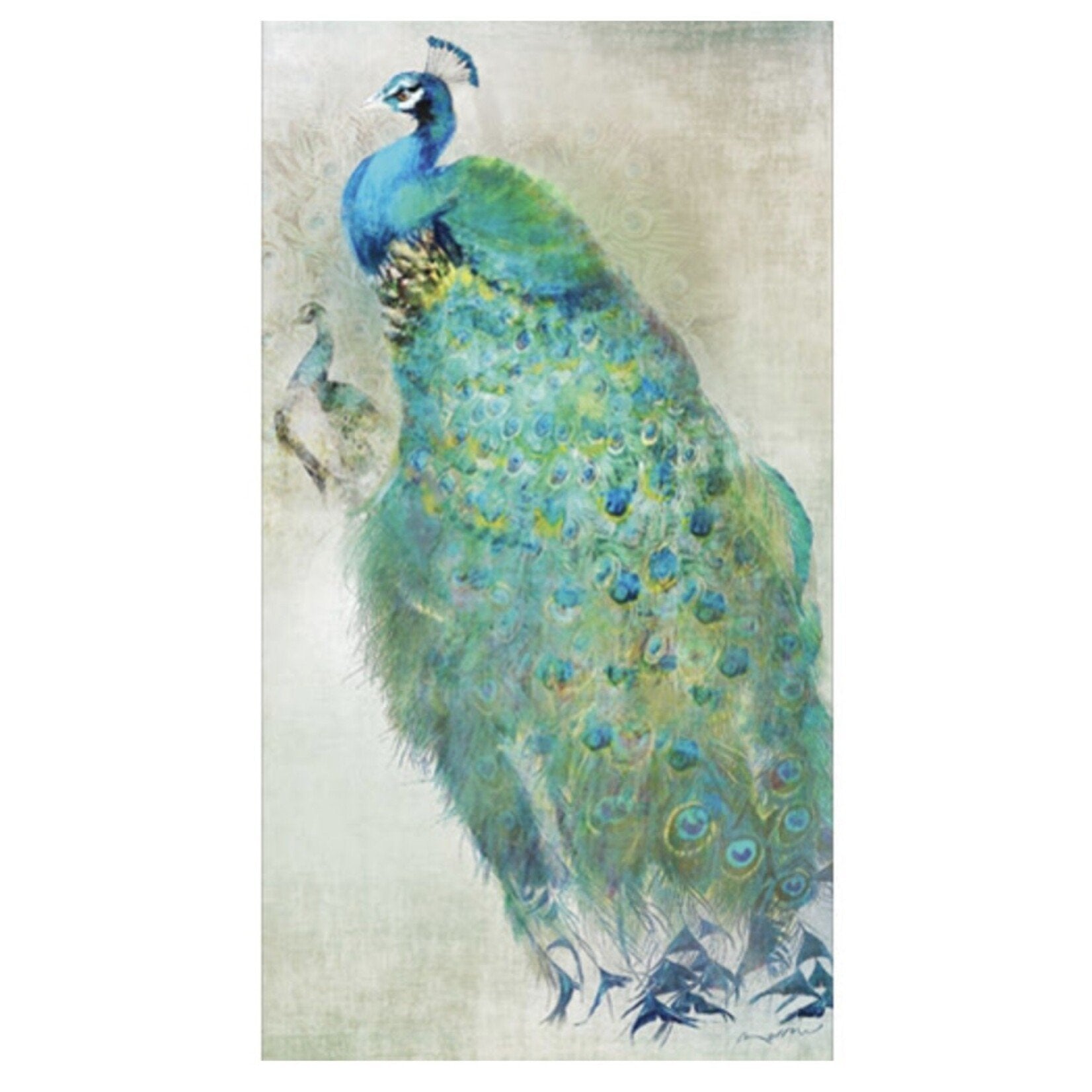 Peacock Royale Guest Towels