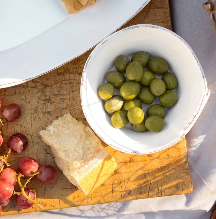 An image of Vietri Lastra Melamine Comdiment Bowls