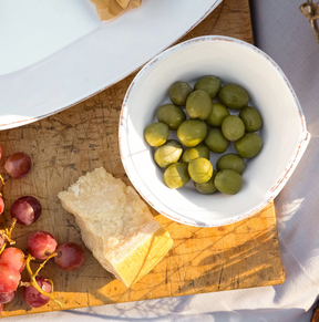 Vietri Lastra Melamine Condiment Bowls