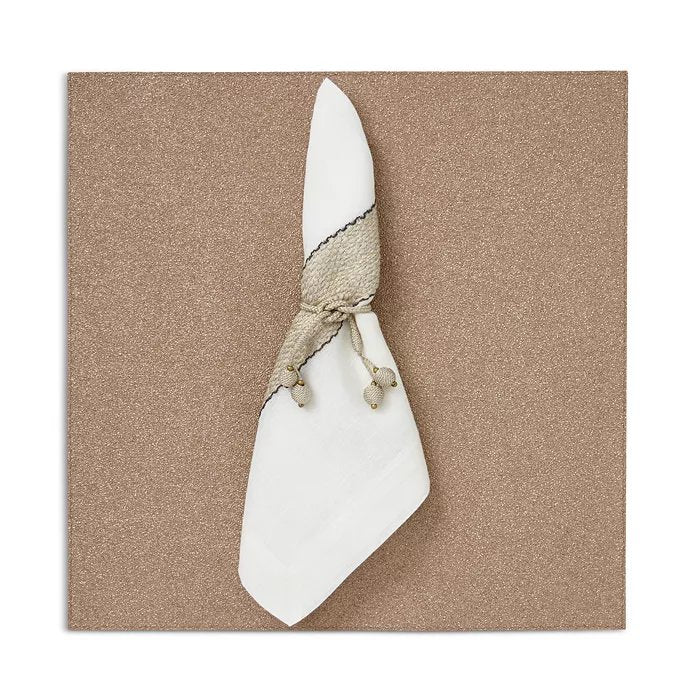 An image of Mode Living Reversible Square Caviar Placemat - Set of 4
