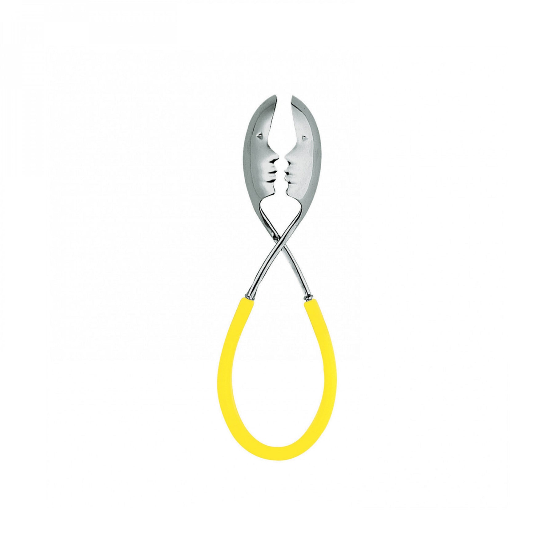 An image of Casa Bugatti Molla Kiss Colored Salad Tongs