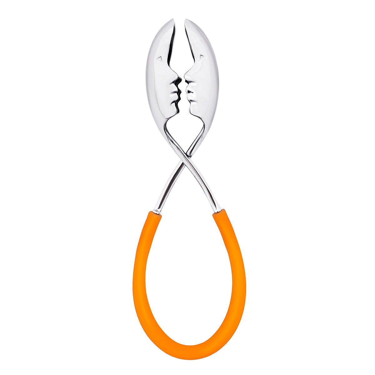An image of Casa Bugatti Molla Kiss Colored Salad Tongs