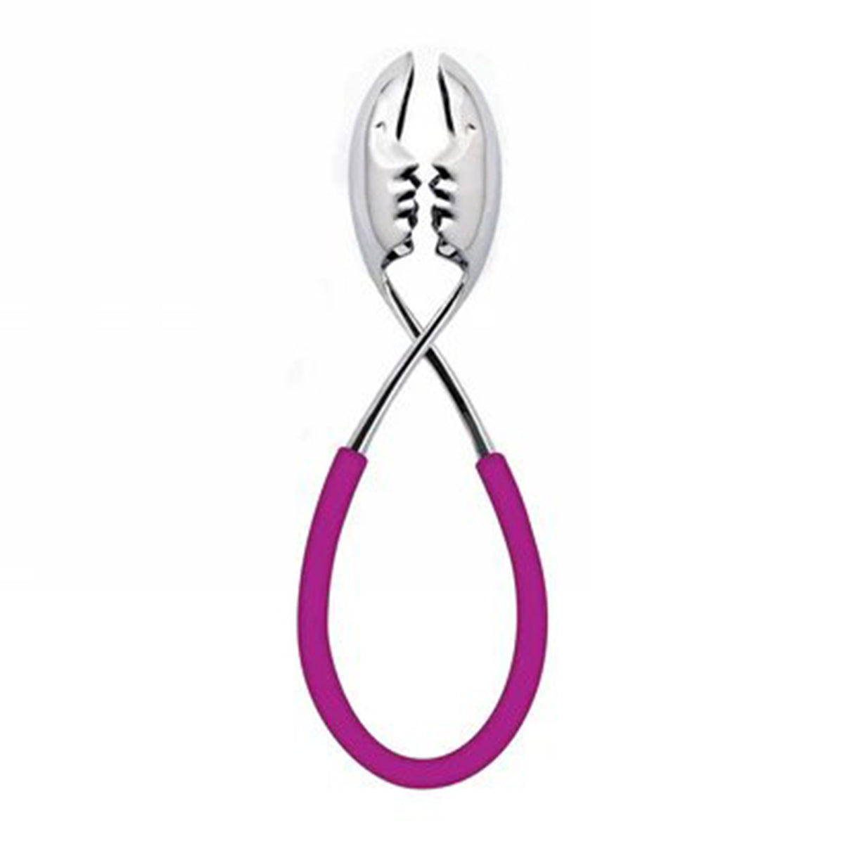 An image of Casa Bugatti Molla Kiss Colored Salad Tongs