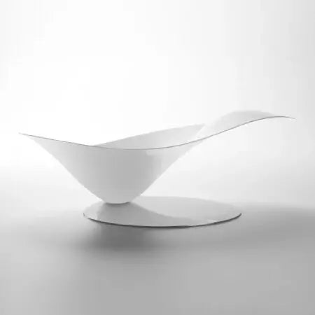 Casa Bugatti Petalo Fruit Bowl in White