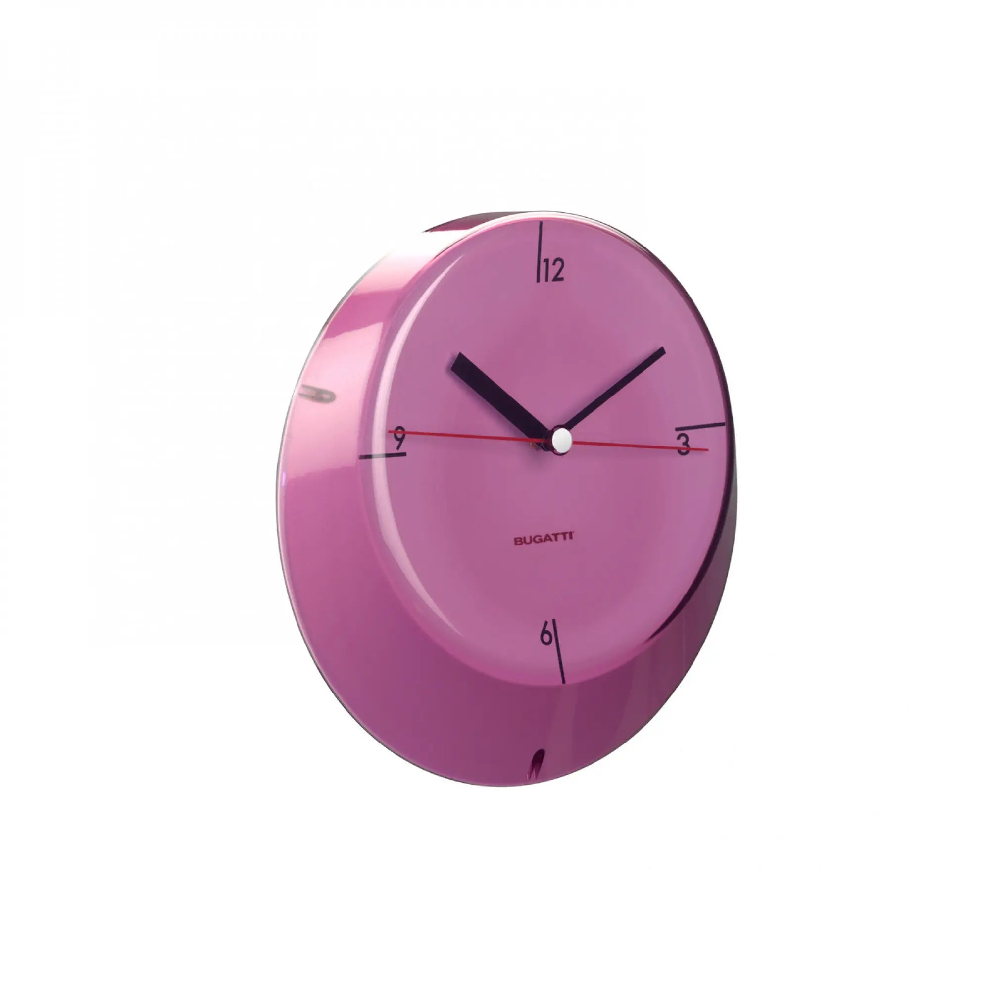 Casa Bugatti Glamour Wall Clock in Lilac