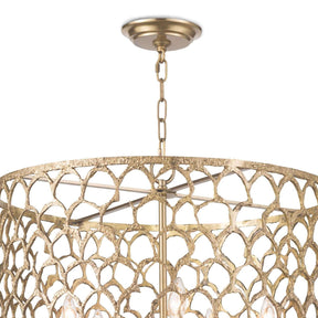 Regina Andrew Cabana Chandelier - Natural Brass finish