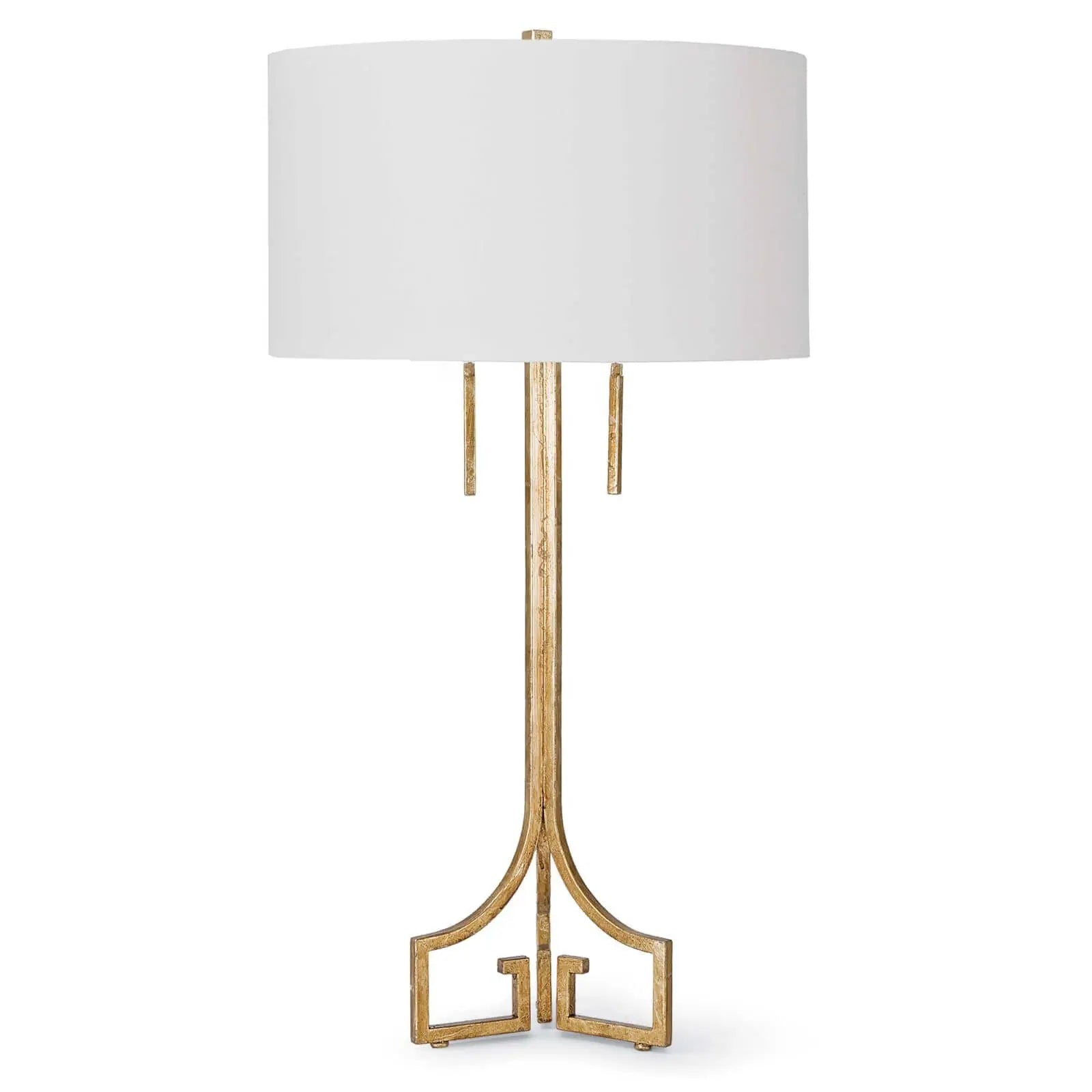 Regina Andrew Le Chic Gold Leaf Table Lamp H: 33"