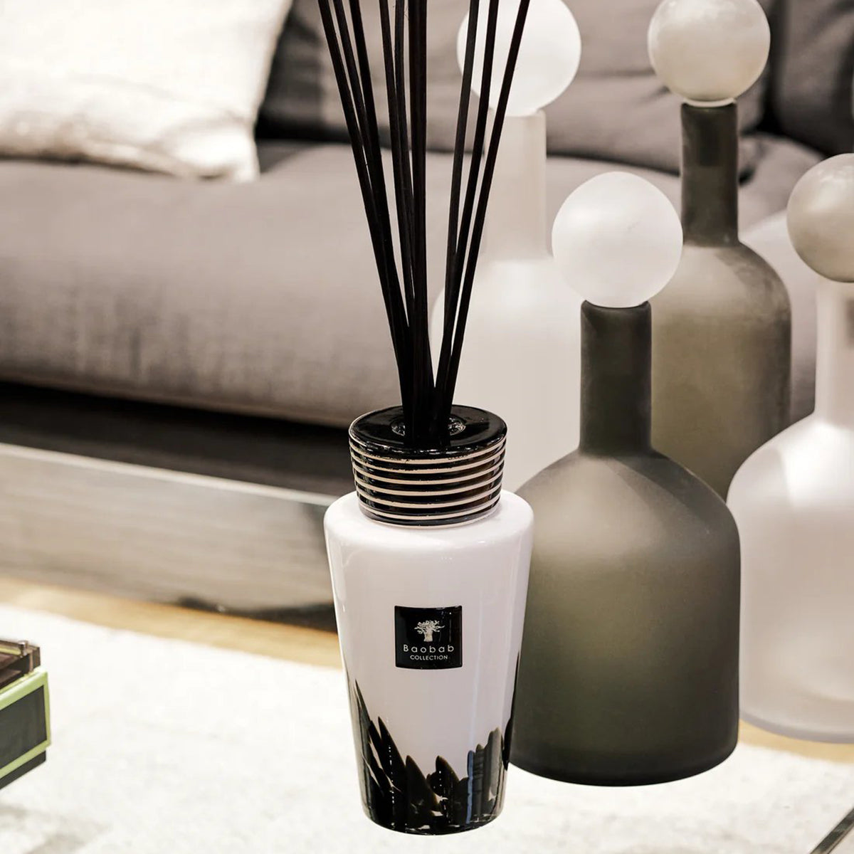 Baobab Collection Feathers Mini Totem Diffuser 8.4 fl oz