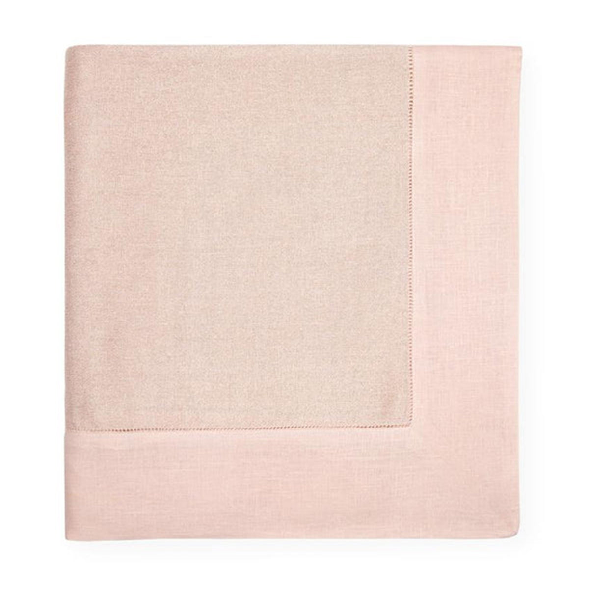 An image of Sferra Reece Oblong Gold Petal Tablecloth 66" x 86"