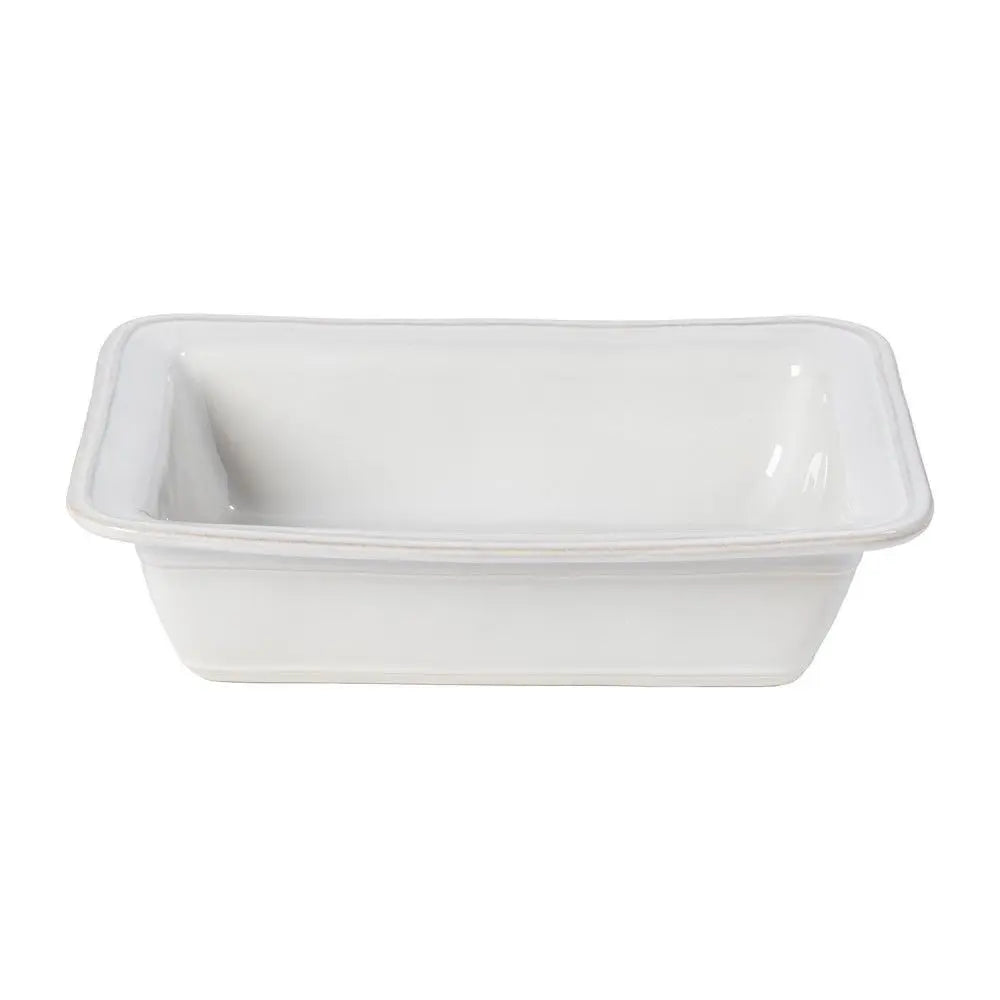 Casafina Fontana Rectangular Baker in white