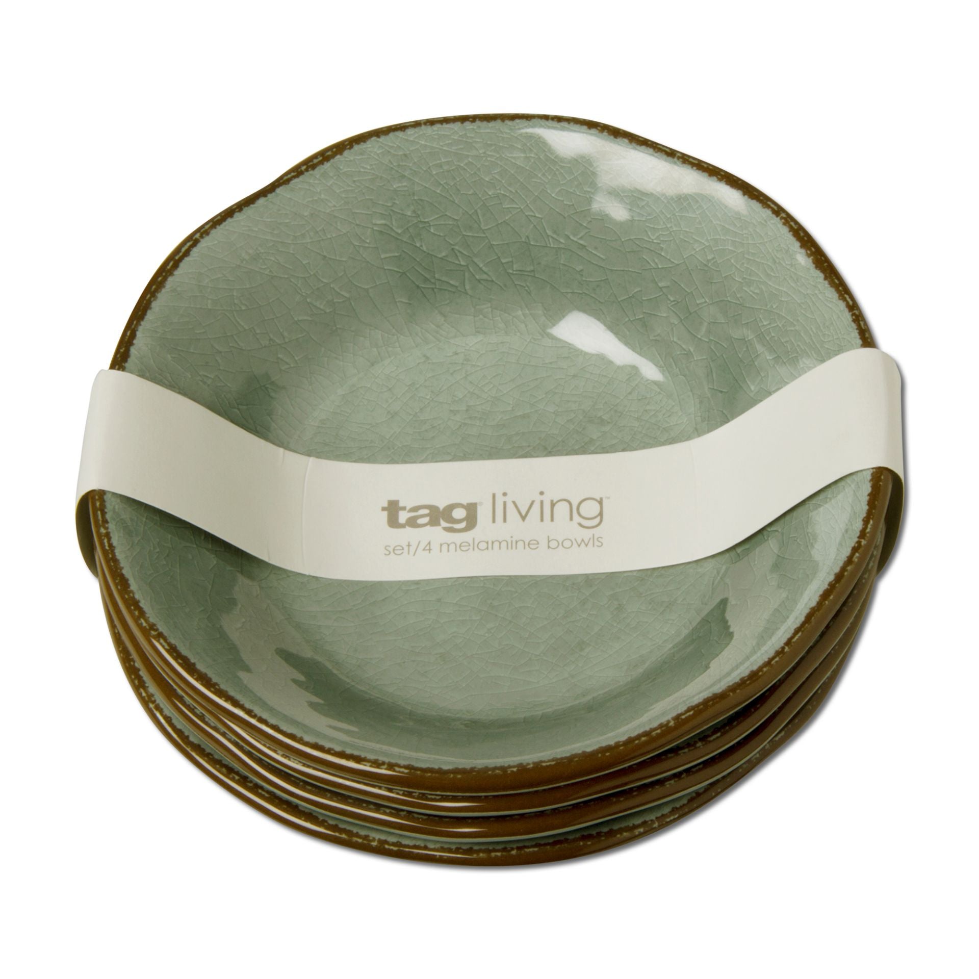 Tag Veranda Melamine Bowls - Set of 4
