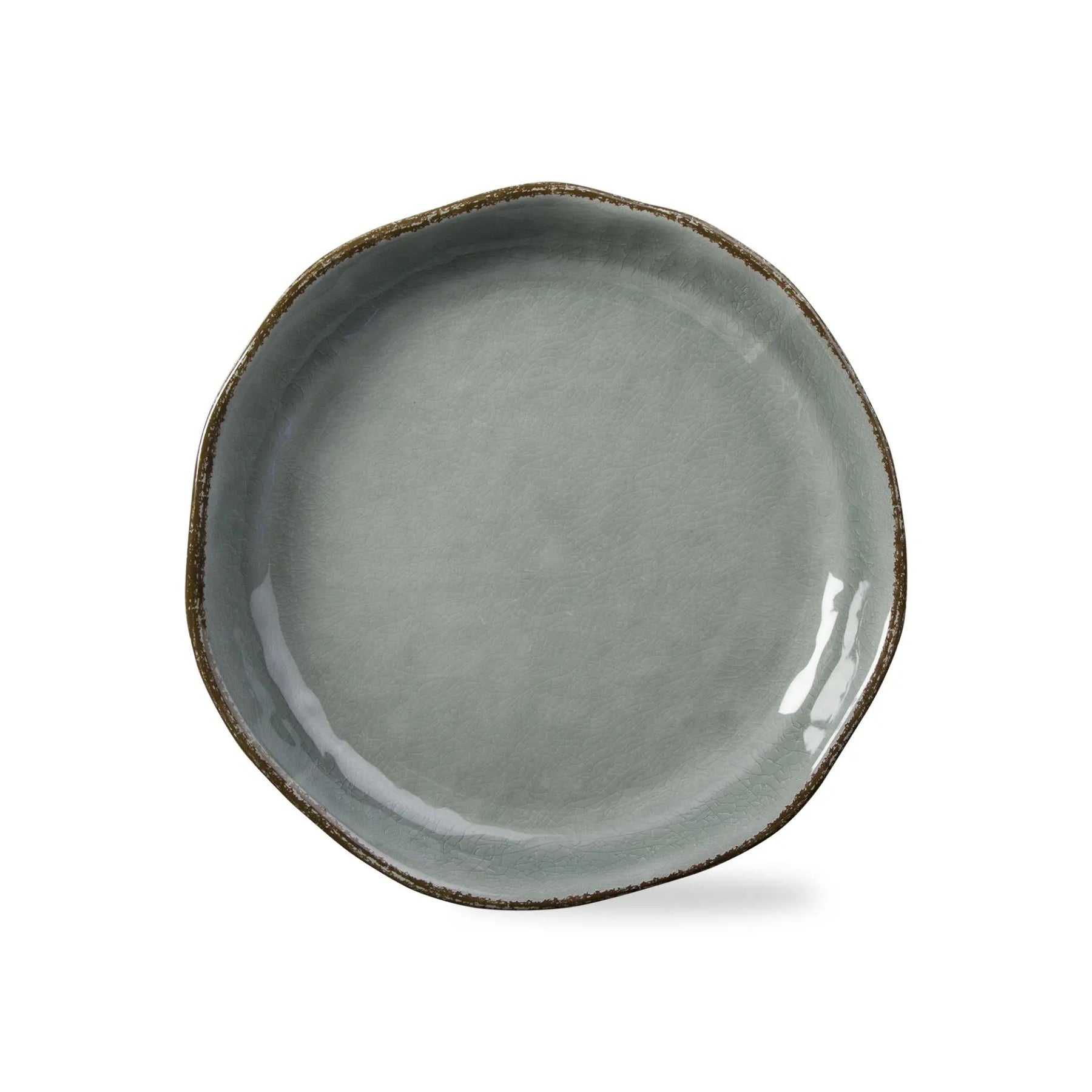 An image of Tag Veranda Lg Shallow Melmn Bowl Slate Blue