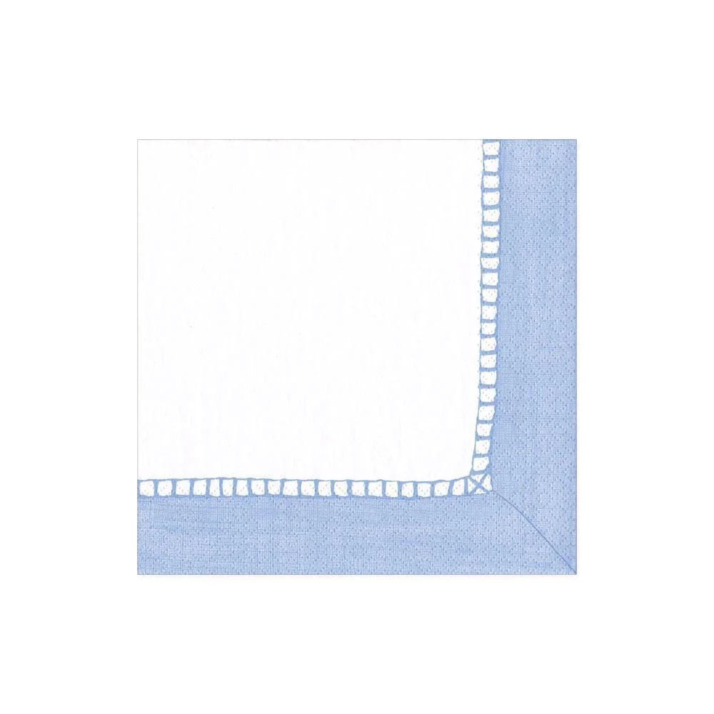 An image of Caspari Linen Border Cocktail Napkins