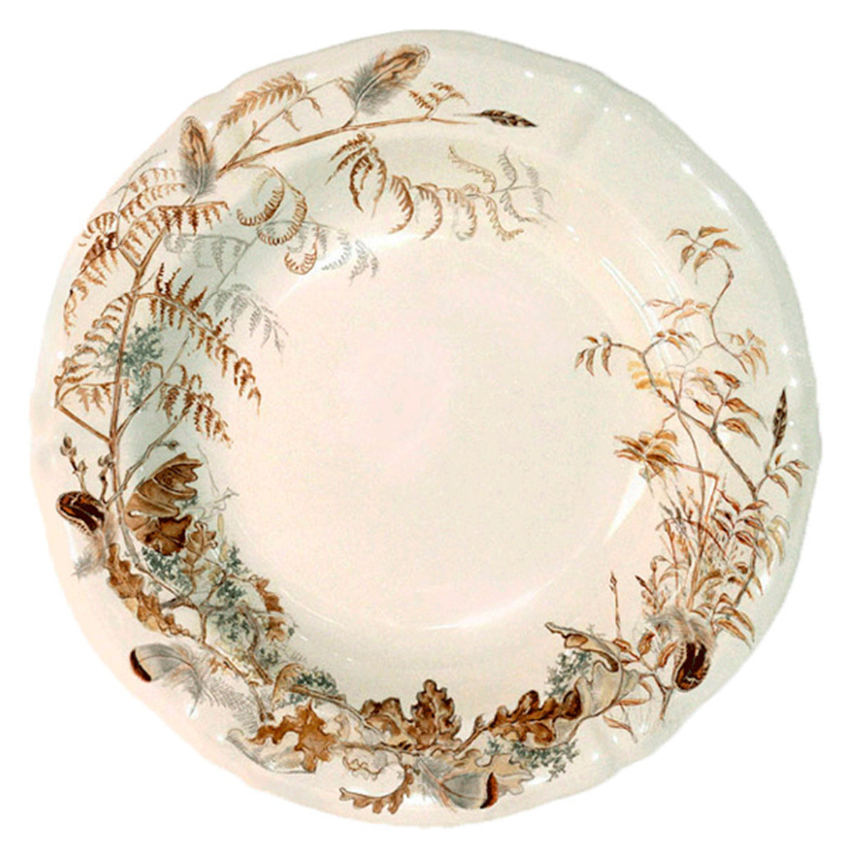 An image of Gien Sologne Rim Soup Plate