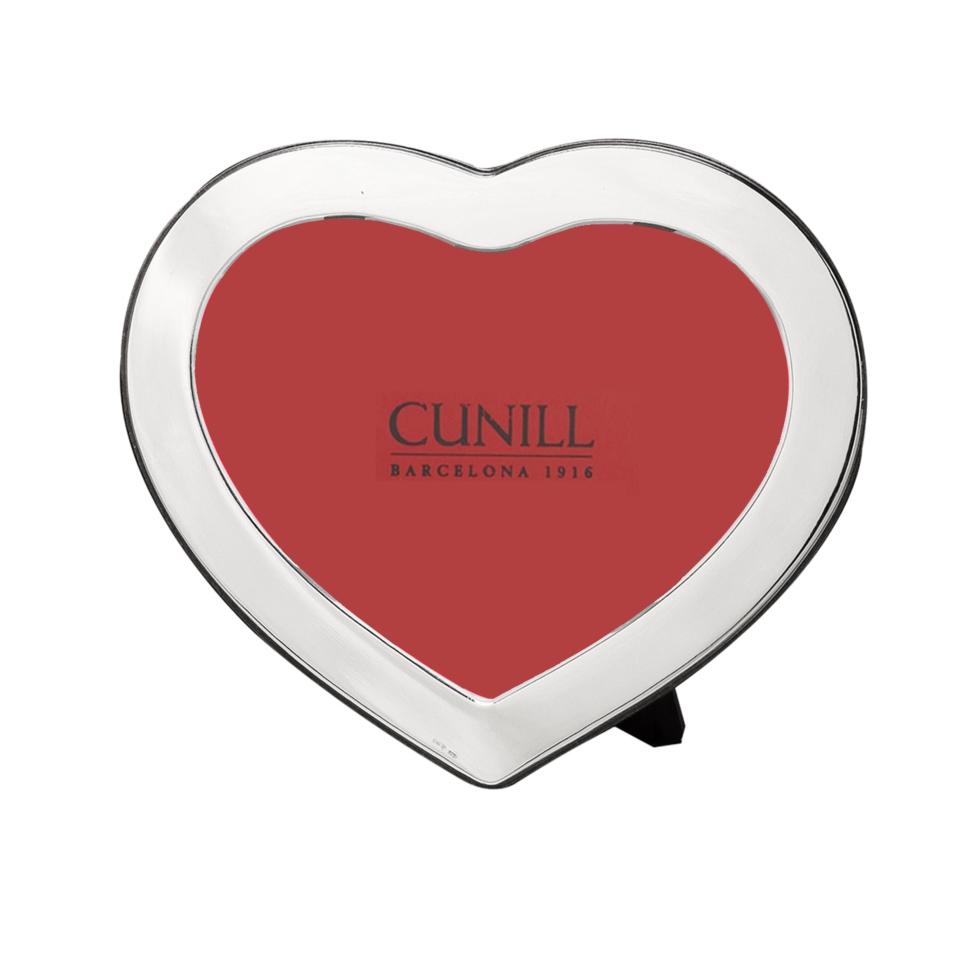 An image of Cunill Heart 4x6 Sterling Silver Frame