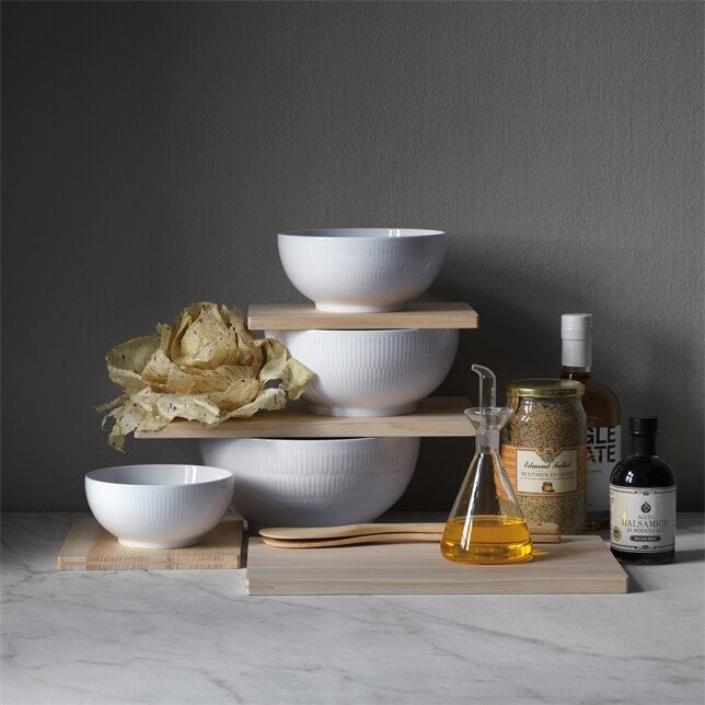 An image of Royal Copenhagen White Fluted Bowl