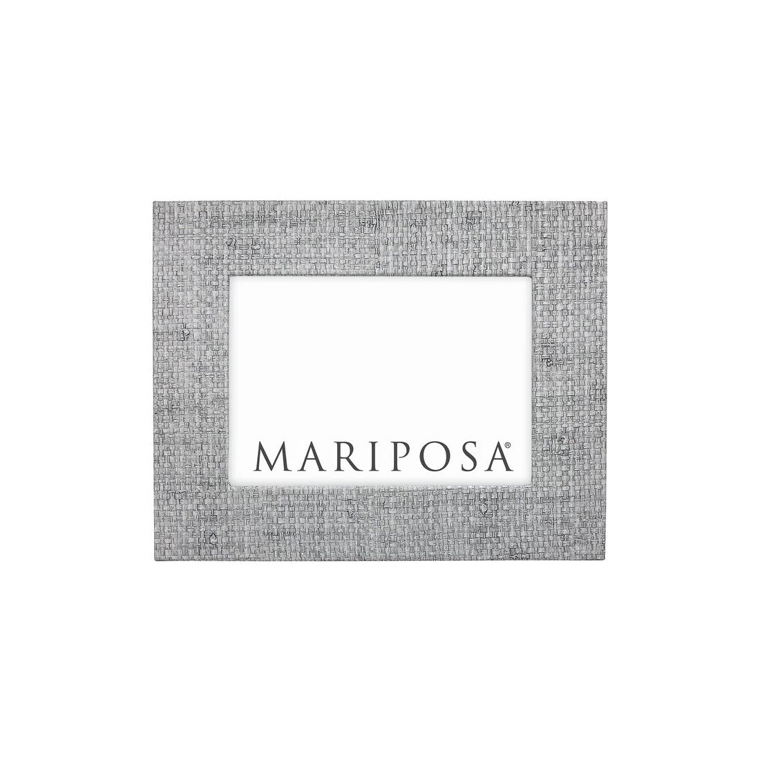 An image of Mariposa Faux Grasscloth Frame