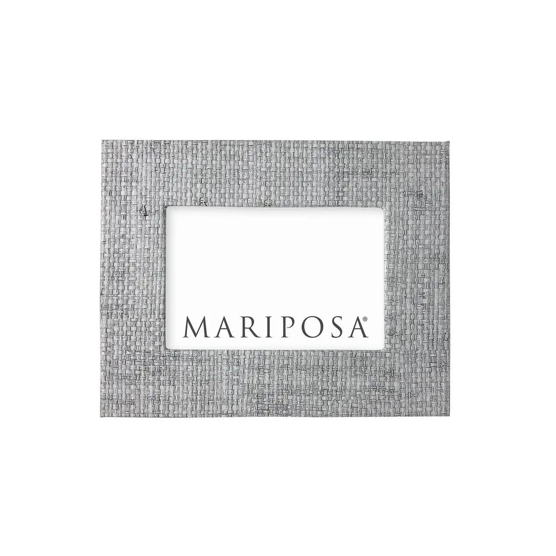 An image of Mariposa Faux Grasscloth Frame