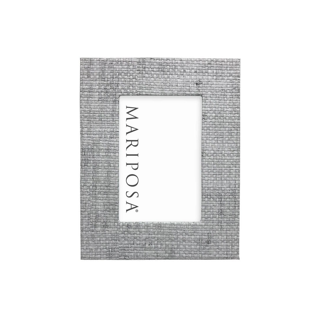 An image of Mariposa Faux Grasscloth Frame