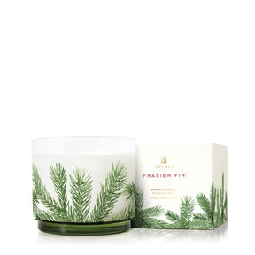Thymes Frasier Fir Small Pine Needle Luminary 7.5 oz