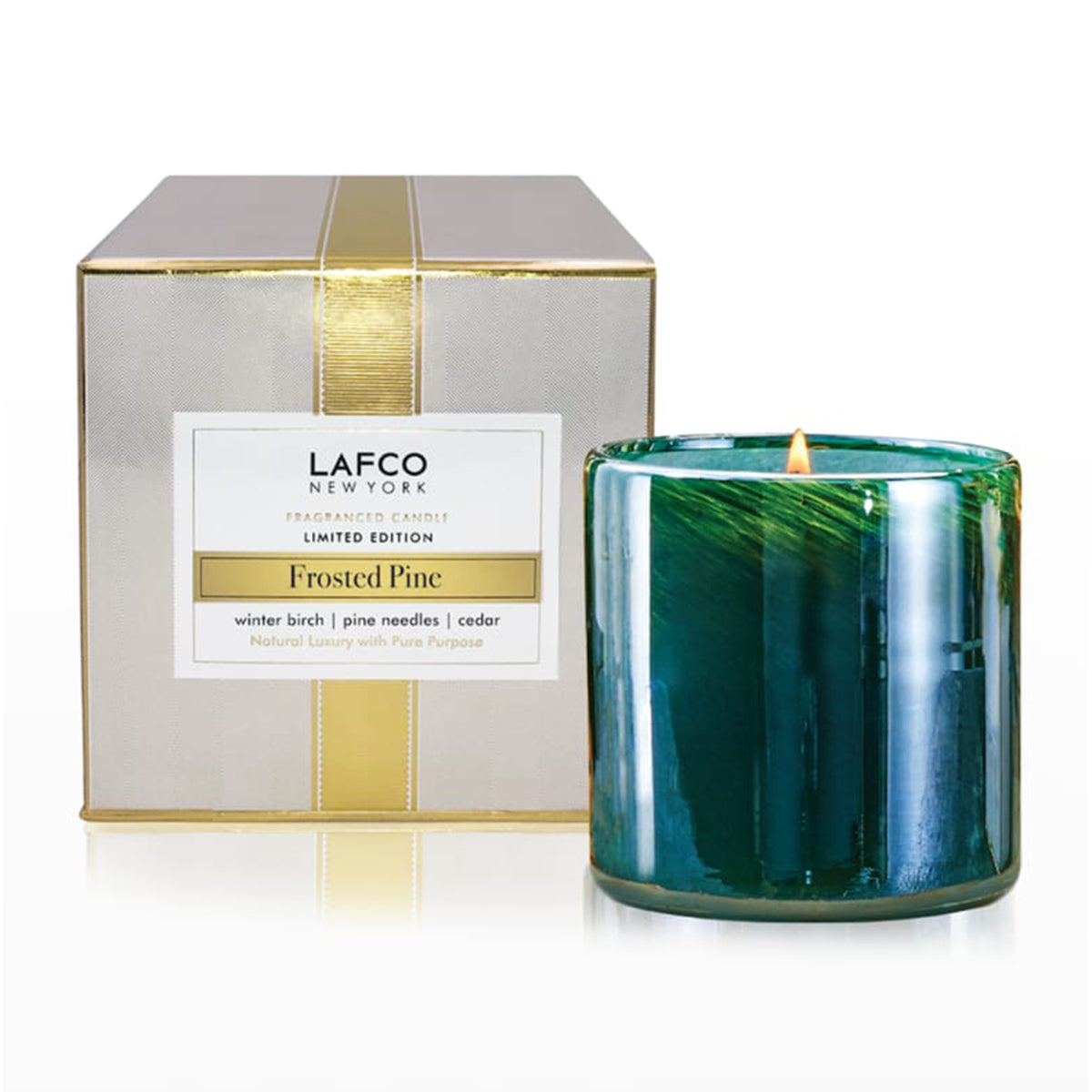 An image of LAFCO Frosted Pine LE Candle  30.0 oz