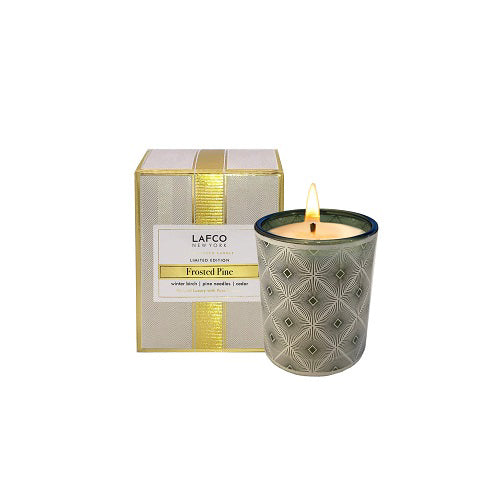 An image of LAFCO Frosted Pine LE Candle 2.0 oz