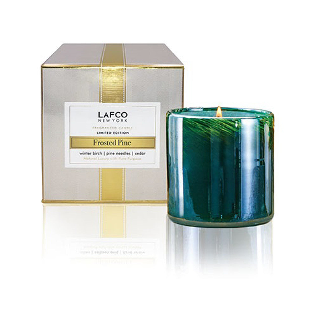 An image of LAFCO Frosted Pine Signature Candle 15.5 oz