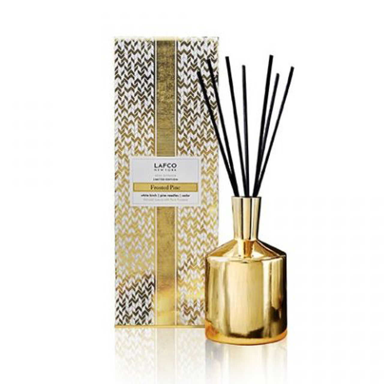 An image of LAFCO Frosted Pine Classic Reed Diffuser 6.0 oz