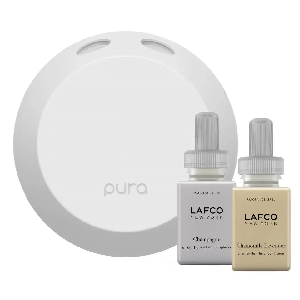 Lafco Pura Smart Diffuser with Lavender and Champagne