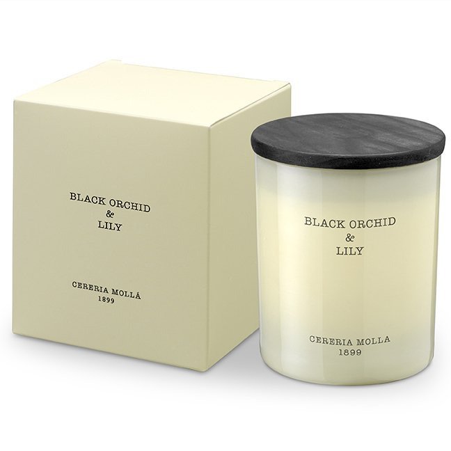Cereria Molla Black Orchid & Lily Candle 8 oz