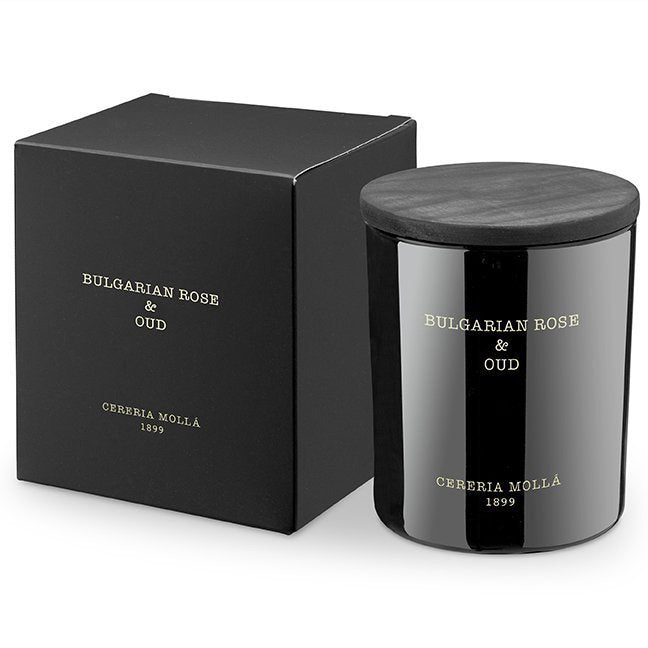 An image of Cereria Molla Bulgarian Rose & Oud Candle 8 oz