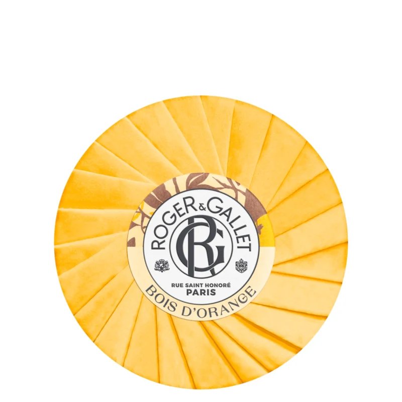 An image of Roger & Gallet Bois D'orange Box of 3 Soaps x 3.5 oz