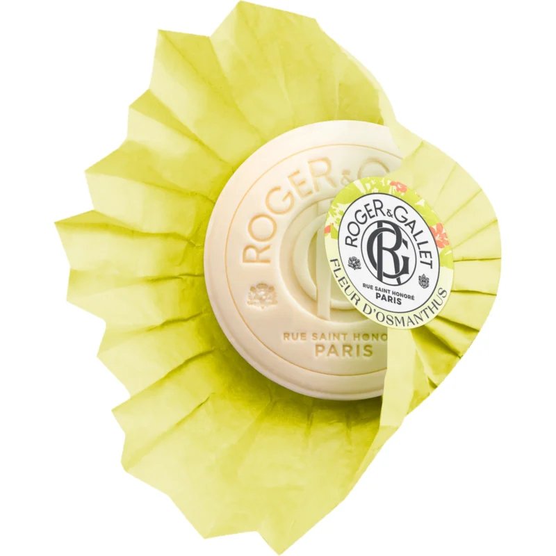 An image of Roger & Gallet Fleur d'Osmanthus Single Soap 3.5oz