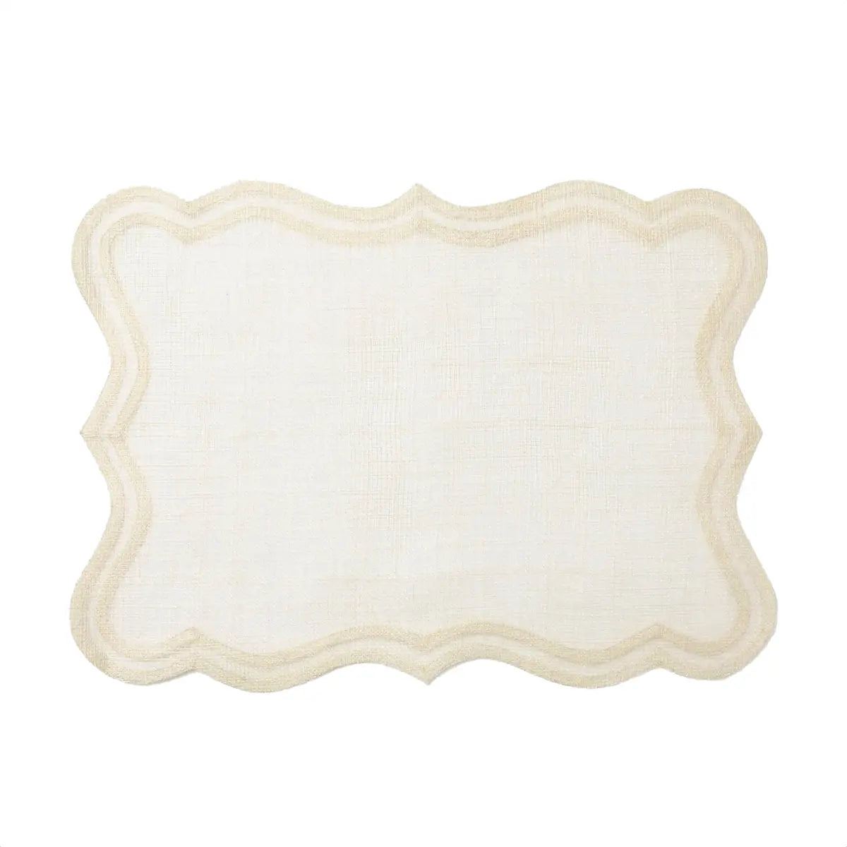 Blue Pheasant Lorisa Rectangular Placemat in Natural