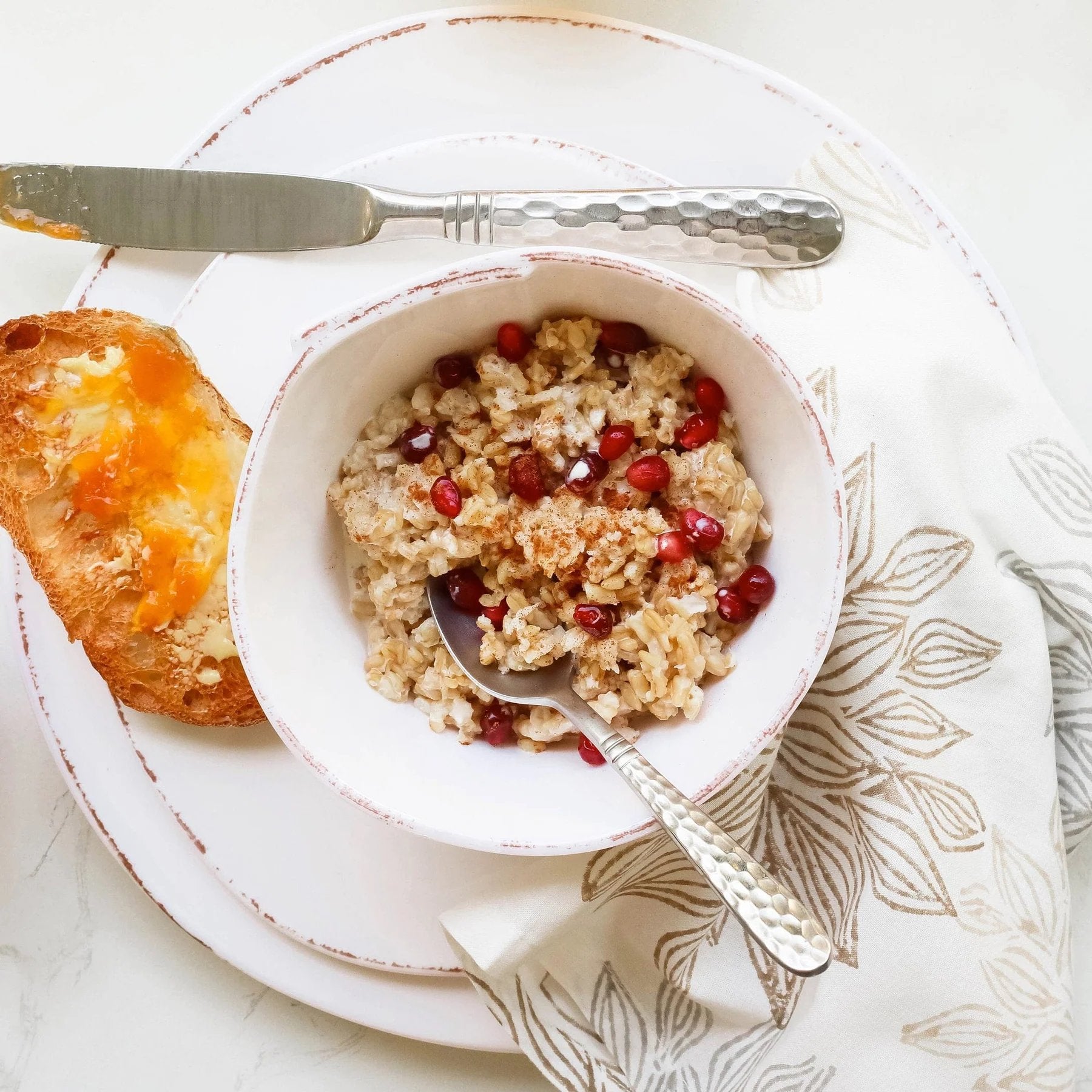 An image of Vietri Lastra Melamine Stacking Cereal Bowl