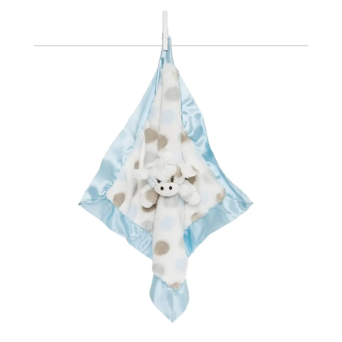 An image of Little Giraffe Little  G Blanky- BLUE