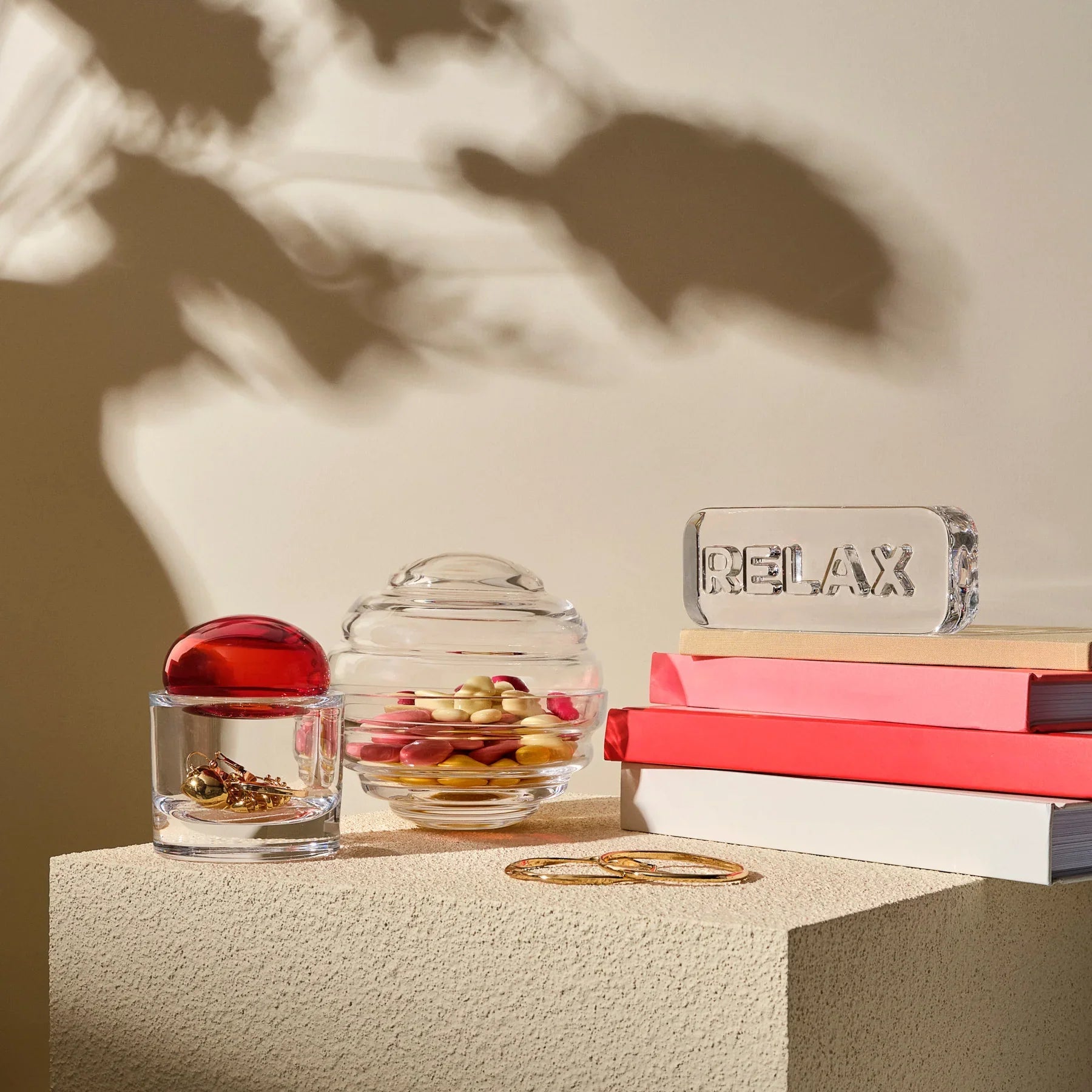 An image of Nude Paroles "Relax" Paperweight