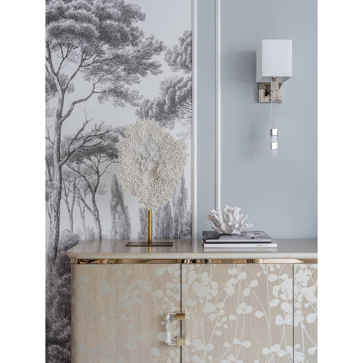 Regina Andrew Metro Sconce - Silver