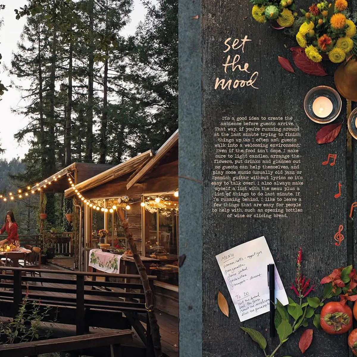 An image of Hachette Abrams The Forest Feast Gatherings: Simple Vegetarian Menus for Hosting Friends & Family