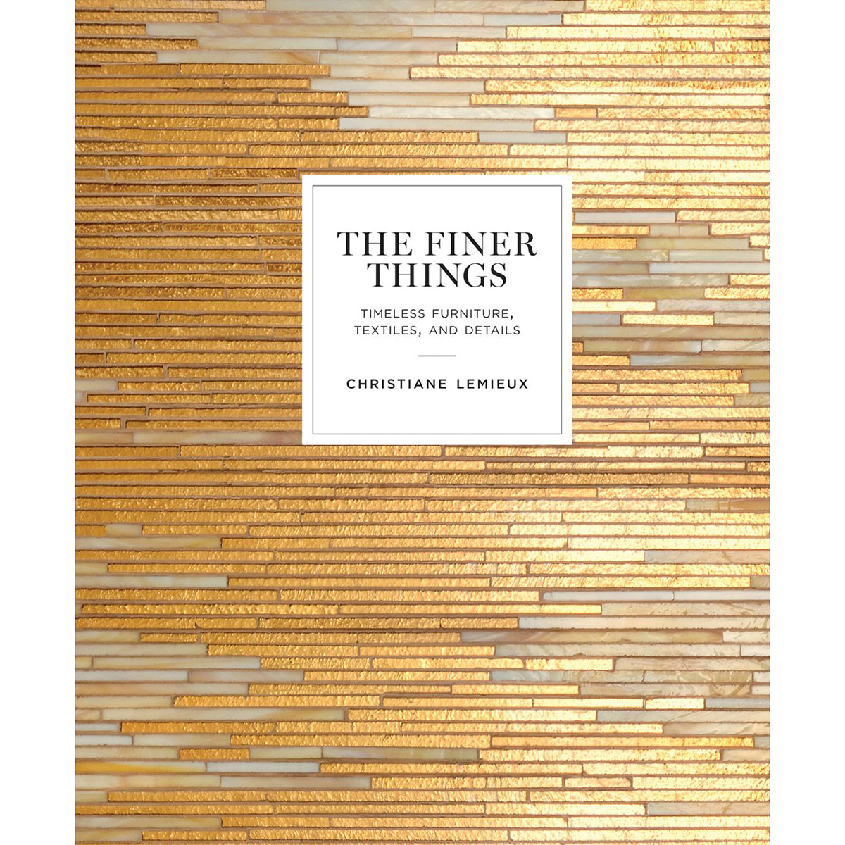 An image of Penguin Random House "The Finer Things" Book