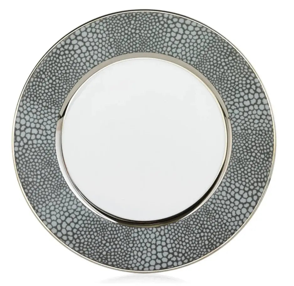 An image of Royal Limoges Makassar Platinum Bread & Butter Plate