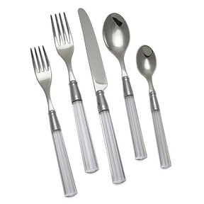 Capdeco Doric Clear 5 Piece Place Setting