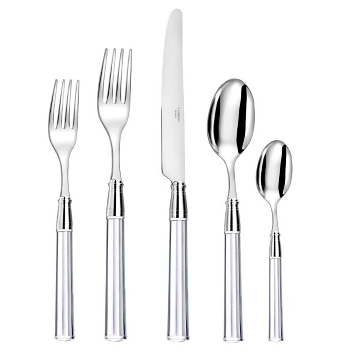Capdeco Doric Clear 5 Piece Place Setting