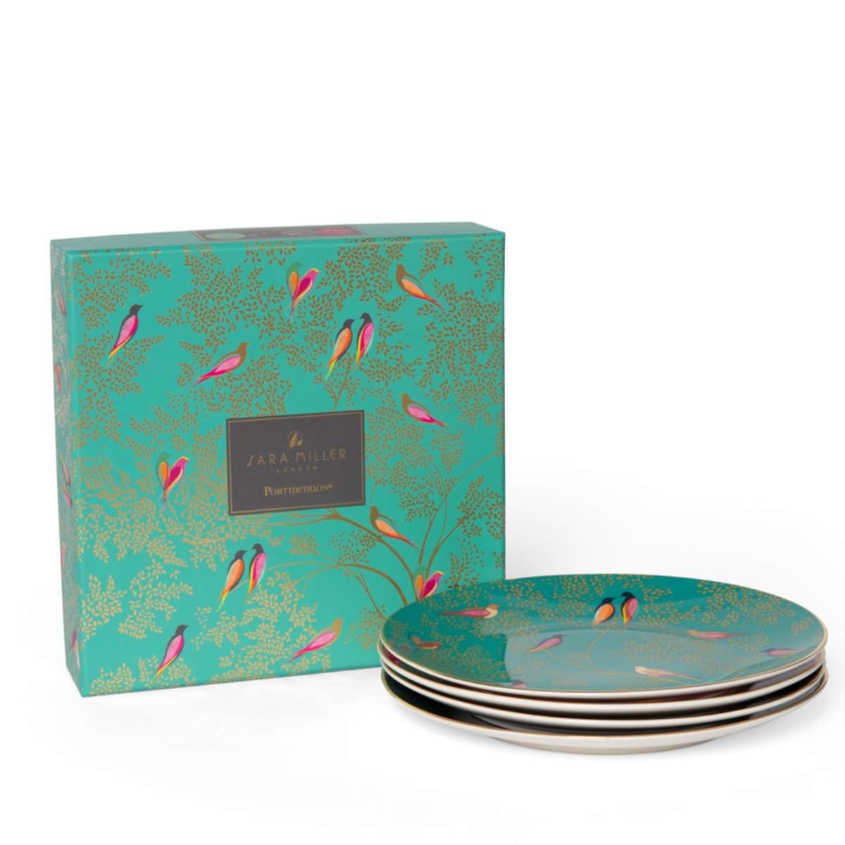 Portmeirion Sarah Miller Chelsea Assorted Plates - Set of 4
