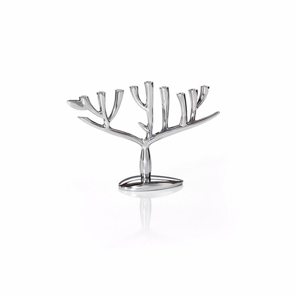 Nambe Tree of Life menorah