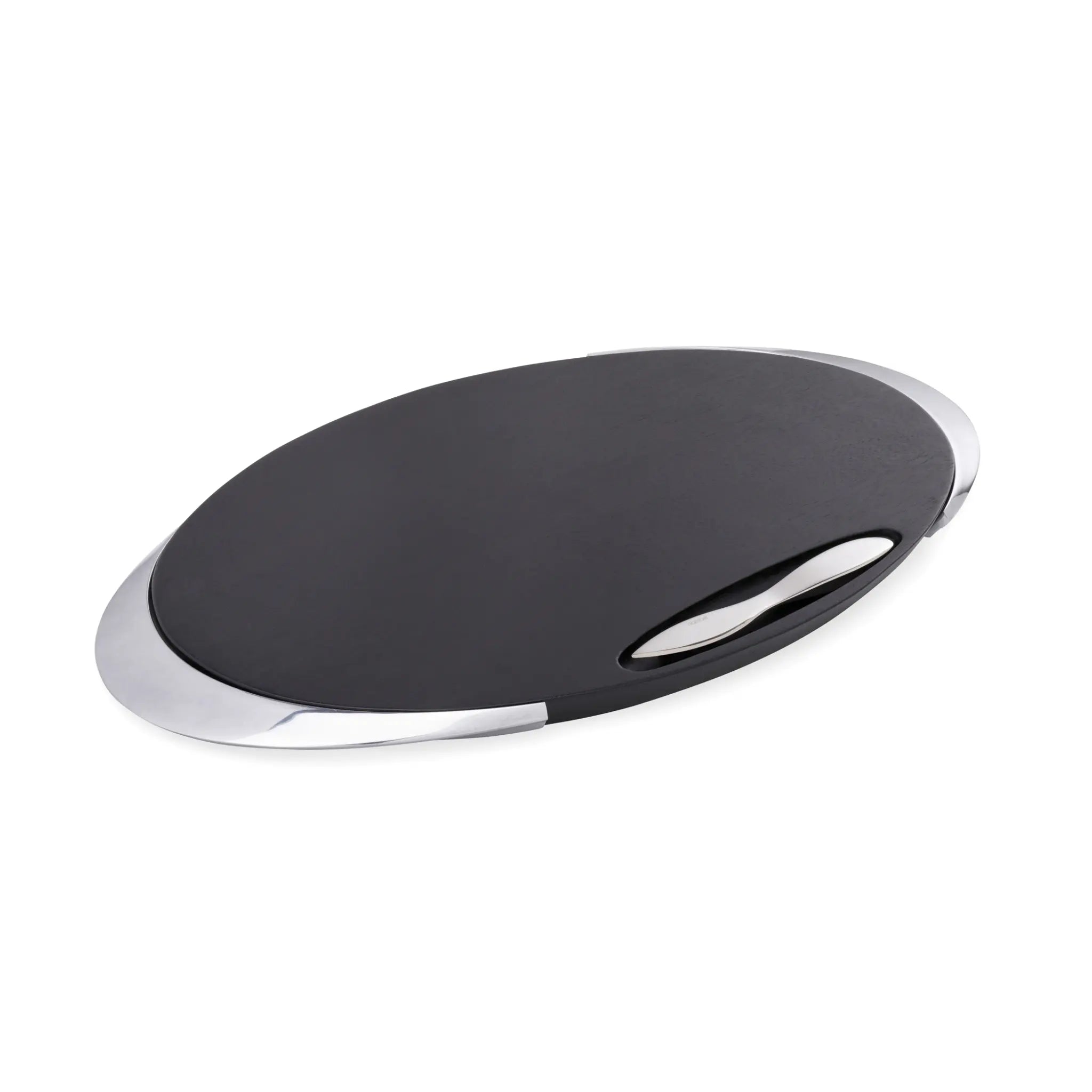 Nambe Noir Cheeseboard with Knife