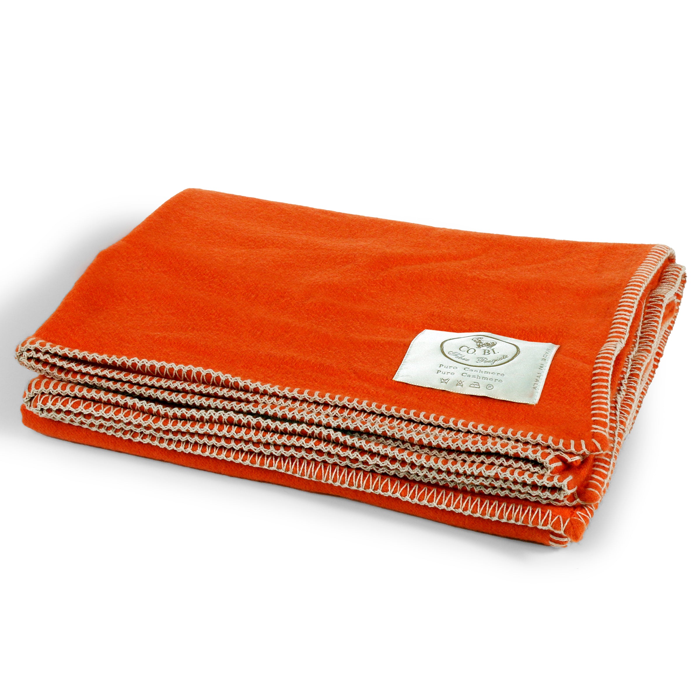 Cobi Cashmere Rey Throw Whipstitch