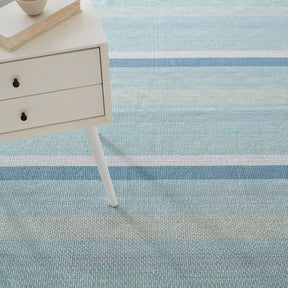 Dash & Albert Shore Stripe Woven Cotton Rug